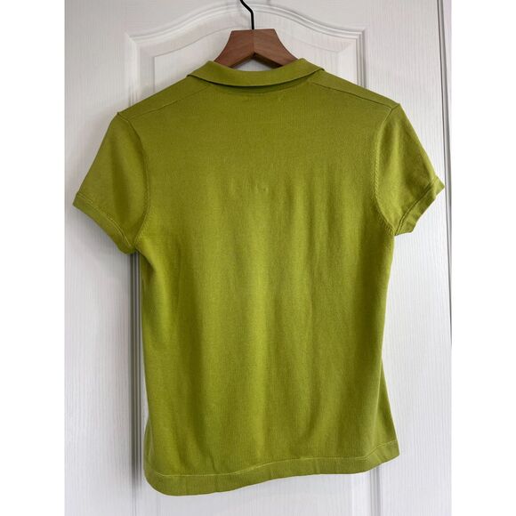 Vintage Fairway & Greene Masters Short Sleeve Lightweight Polo Sweater Size M - Picture 3 of 10